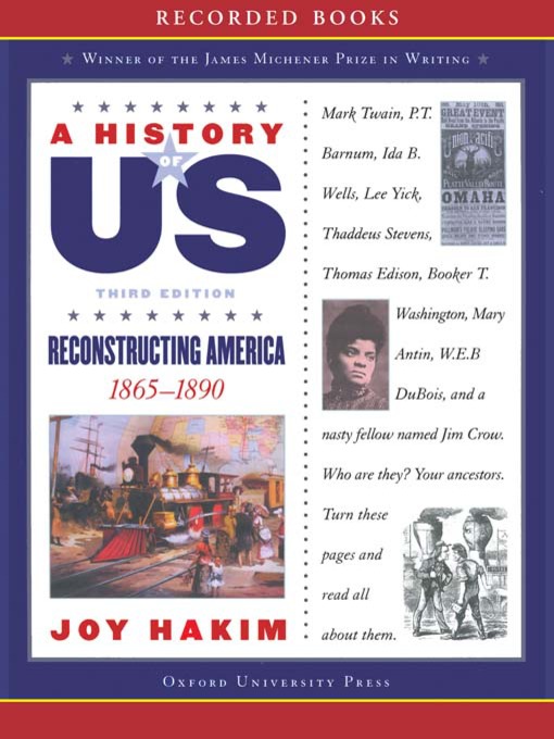 Title details for Reconstructing America by Joy Hakim - Wait list